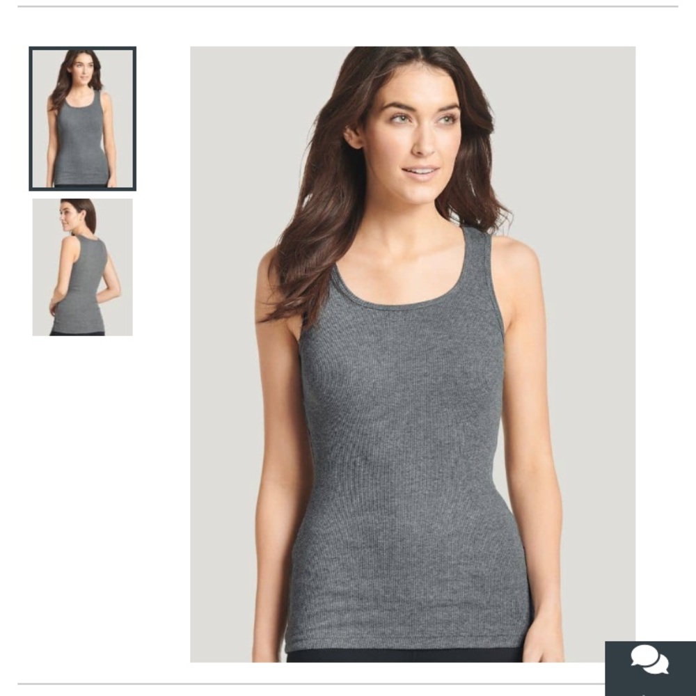 - - Jockey Rib Tank Top